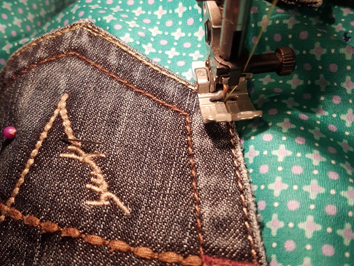 DIY: Upcycling alte Jeans Teil 2