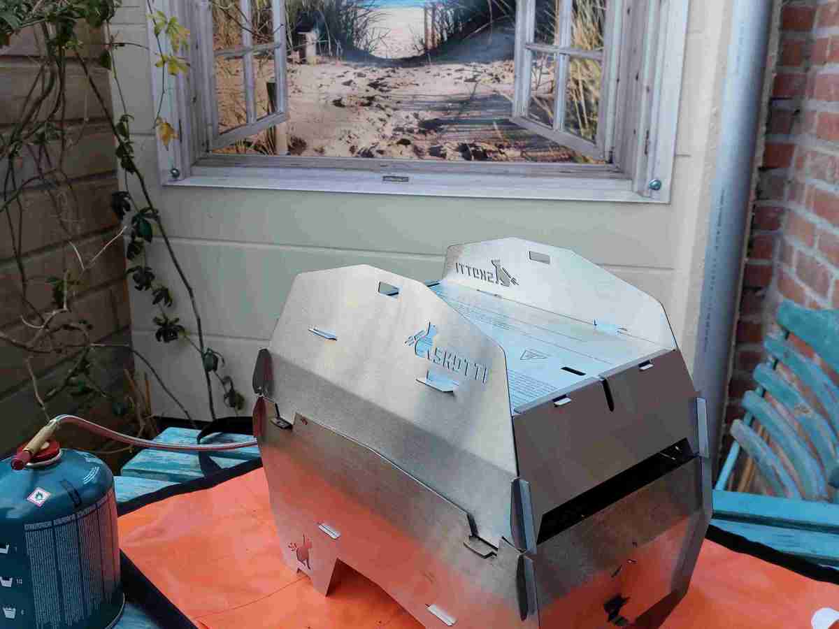 Urlaubsküche mit Skotti & Co